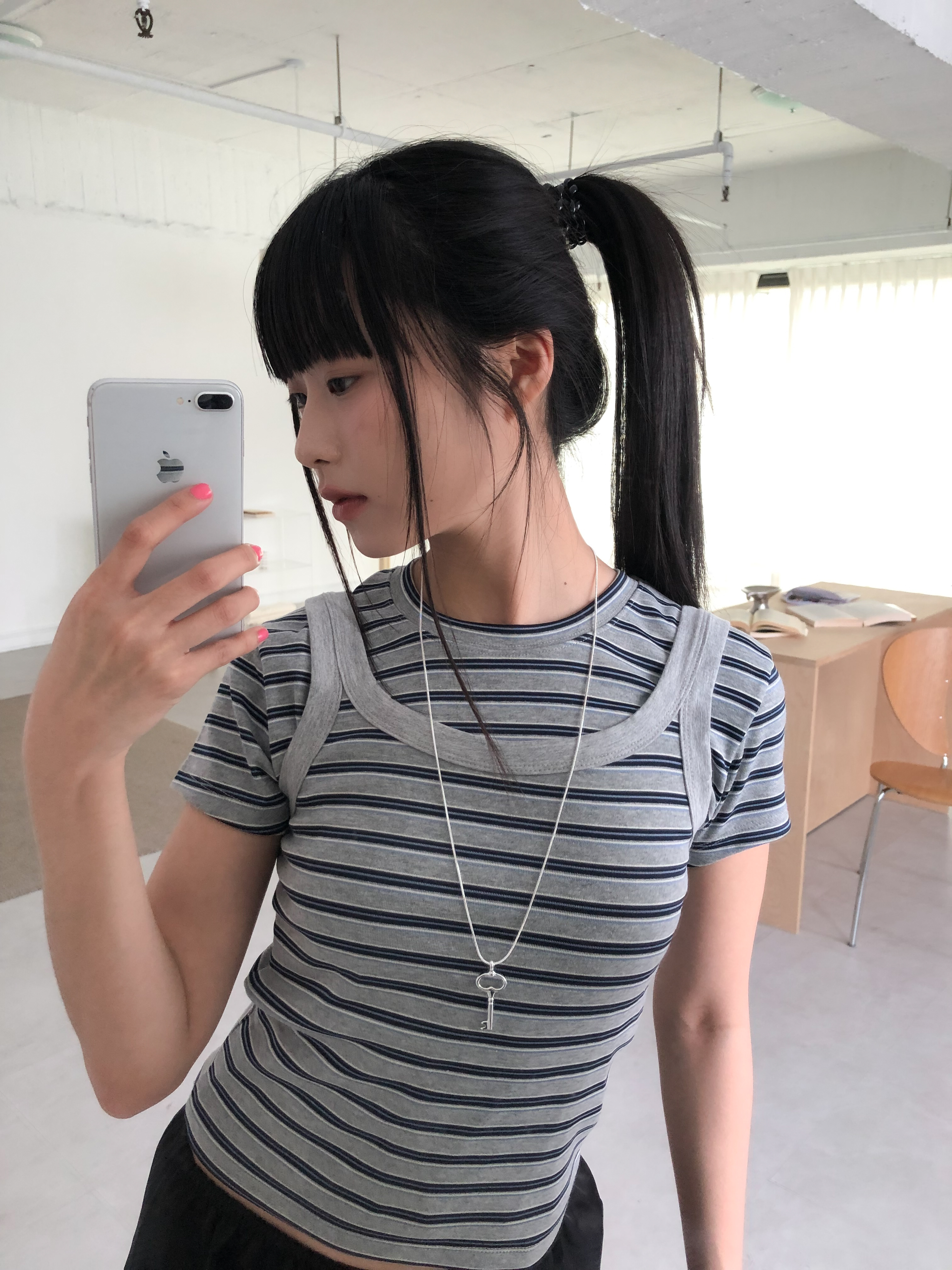 圓珠鑰匙項鍊