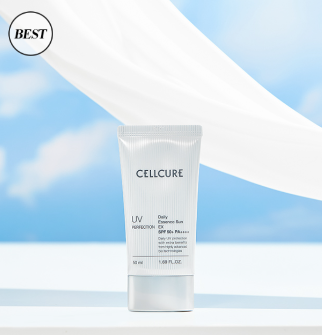 CR260503-E4 CELLCURE UV Perfection Daily Essence Sun 50ml EXP:2028-02-22