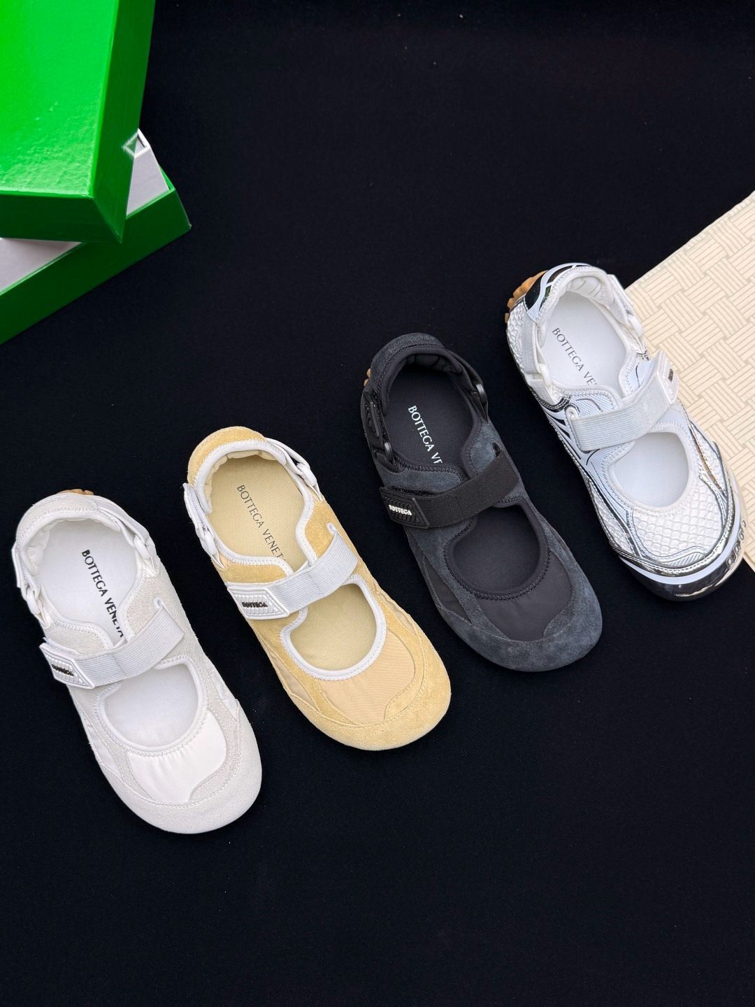 Bottega Veneta 魔術貼瑪麗珍運動鞋