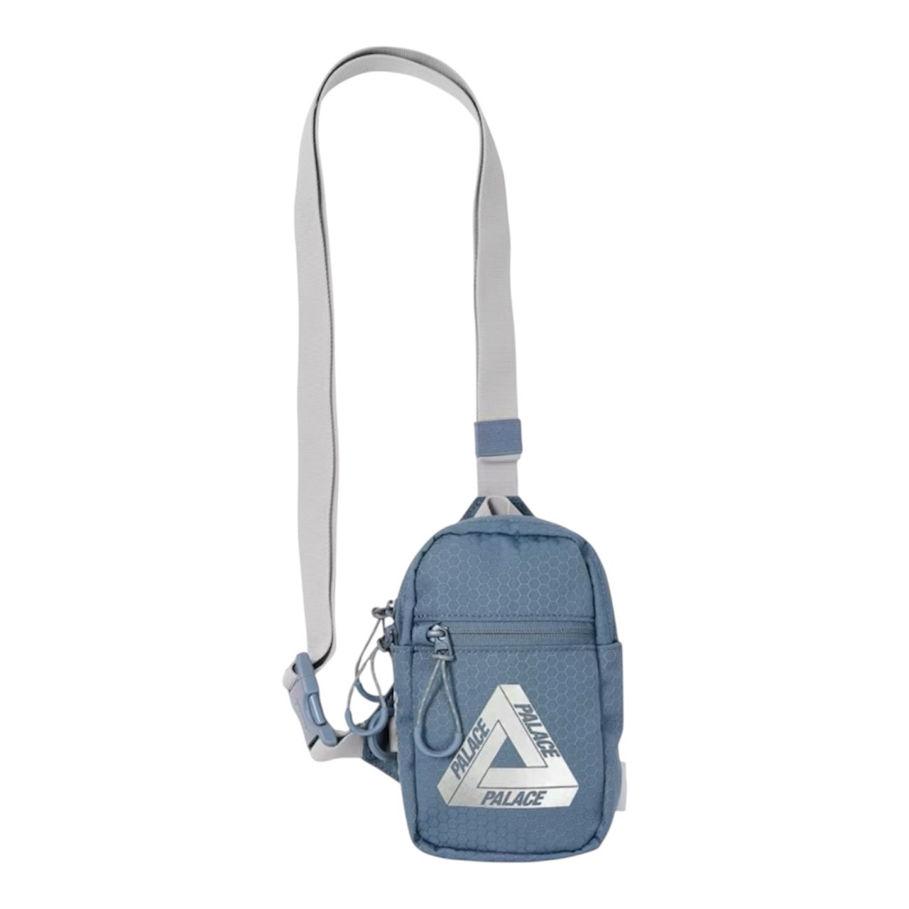 PALACE CORDURA ECO HEX RIPSTOP SHOT BAG SLATE GREY