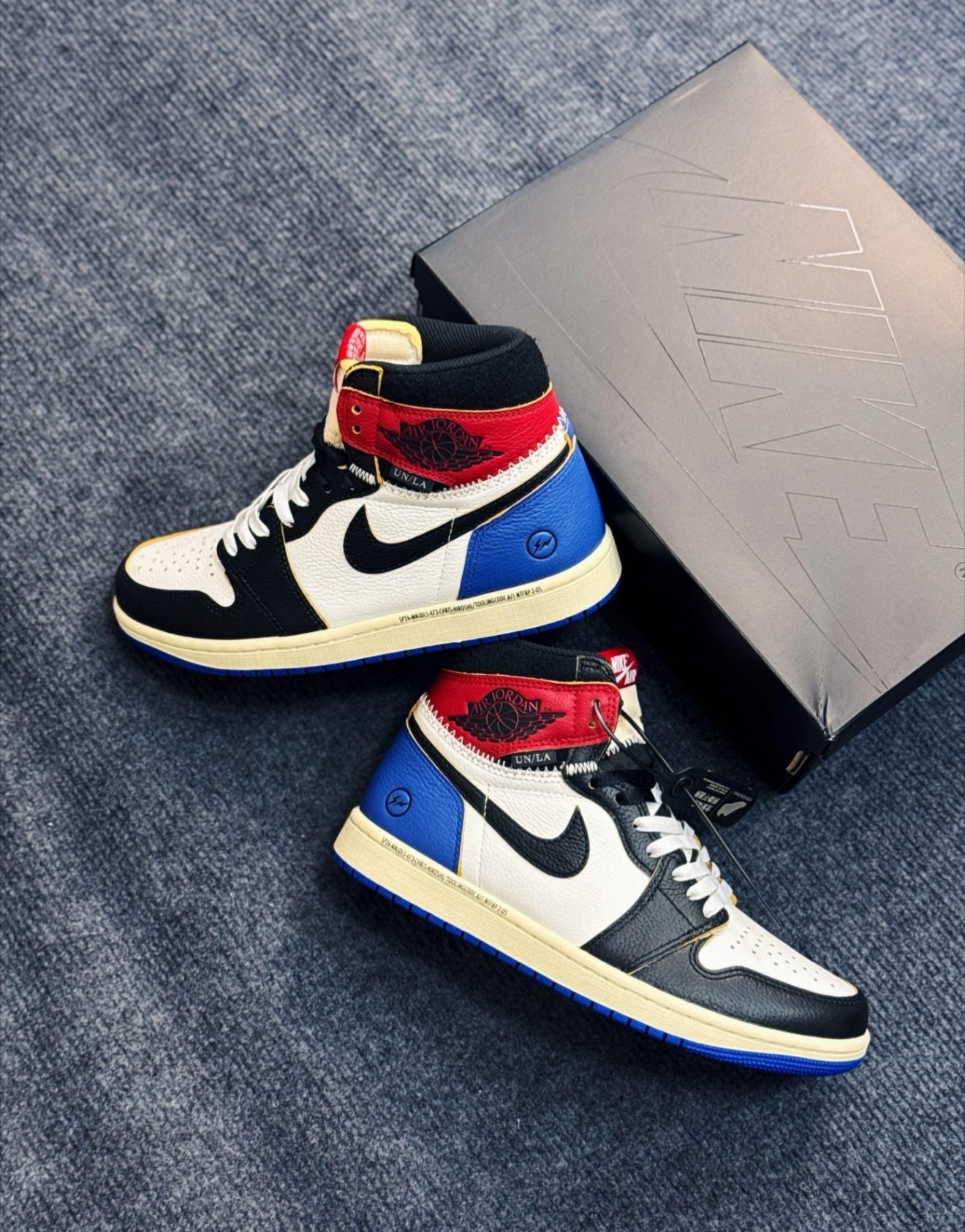Fragment Design x Union LA x Air Jordan 1 High OG閃電聯名 io7847-002