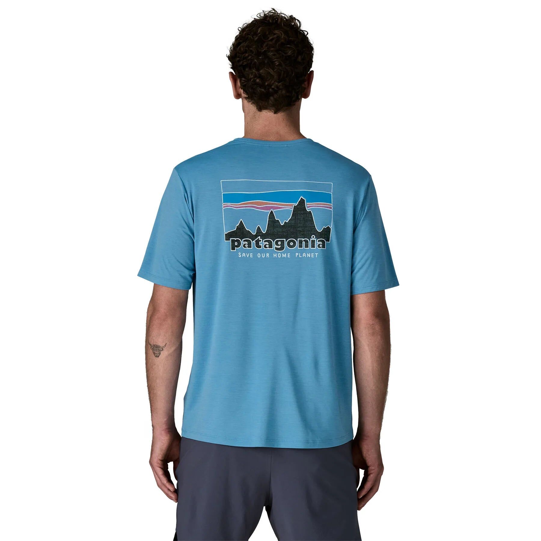 [Patagonia] 男款 Cap Cool Daily Shirt - 73' Skyline 防曬快乾短袖 SS26 (PT45478)