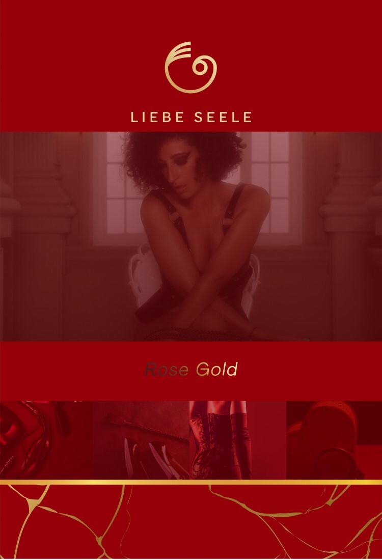 Liebe Seele= Rose Gold 玫瑰金粹 口枷 sm口塞 sm口球 日本sm道具