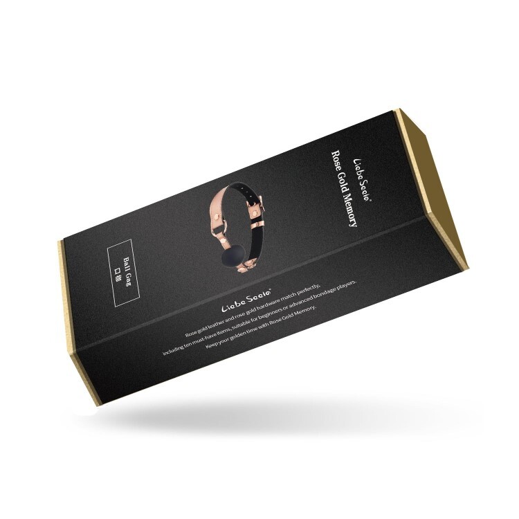 Liebe Seele= Rose Gold 玫瑰金粹 口枷 sm口塞 sm口球 日本sm道具