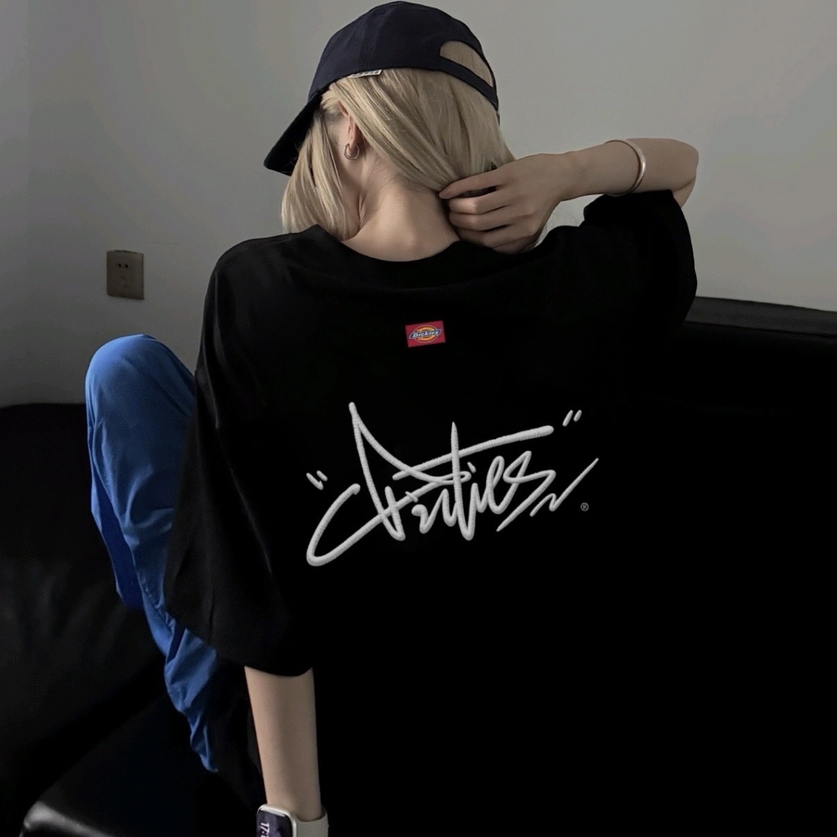 （預購）Dickies 美式復古 刺繡重磅短T
