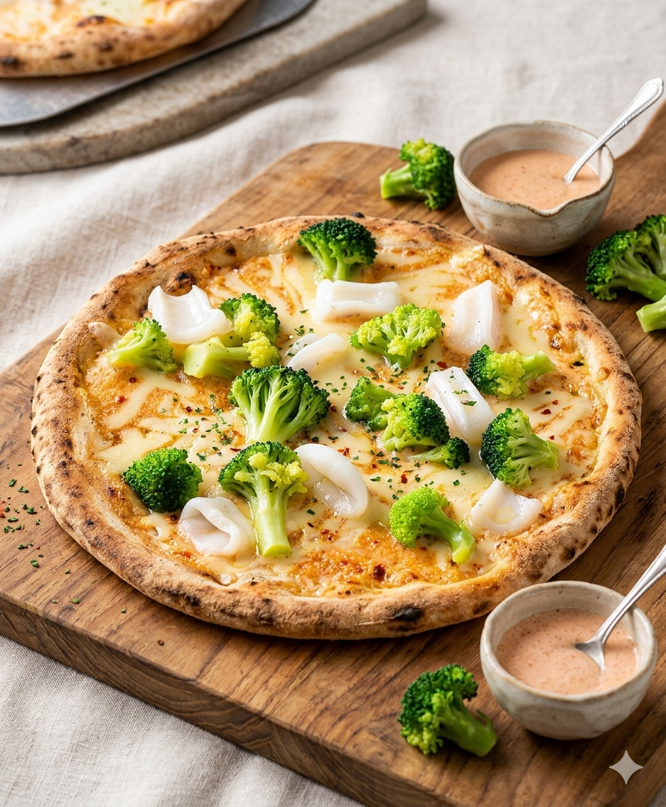 【急凍貨】日本福岡人氣手工窯燒Pizza - Pizzarevo博多明太子蛋黃醬