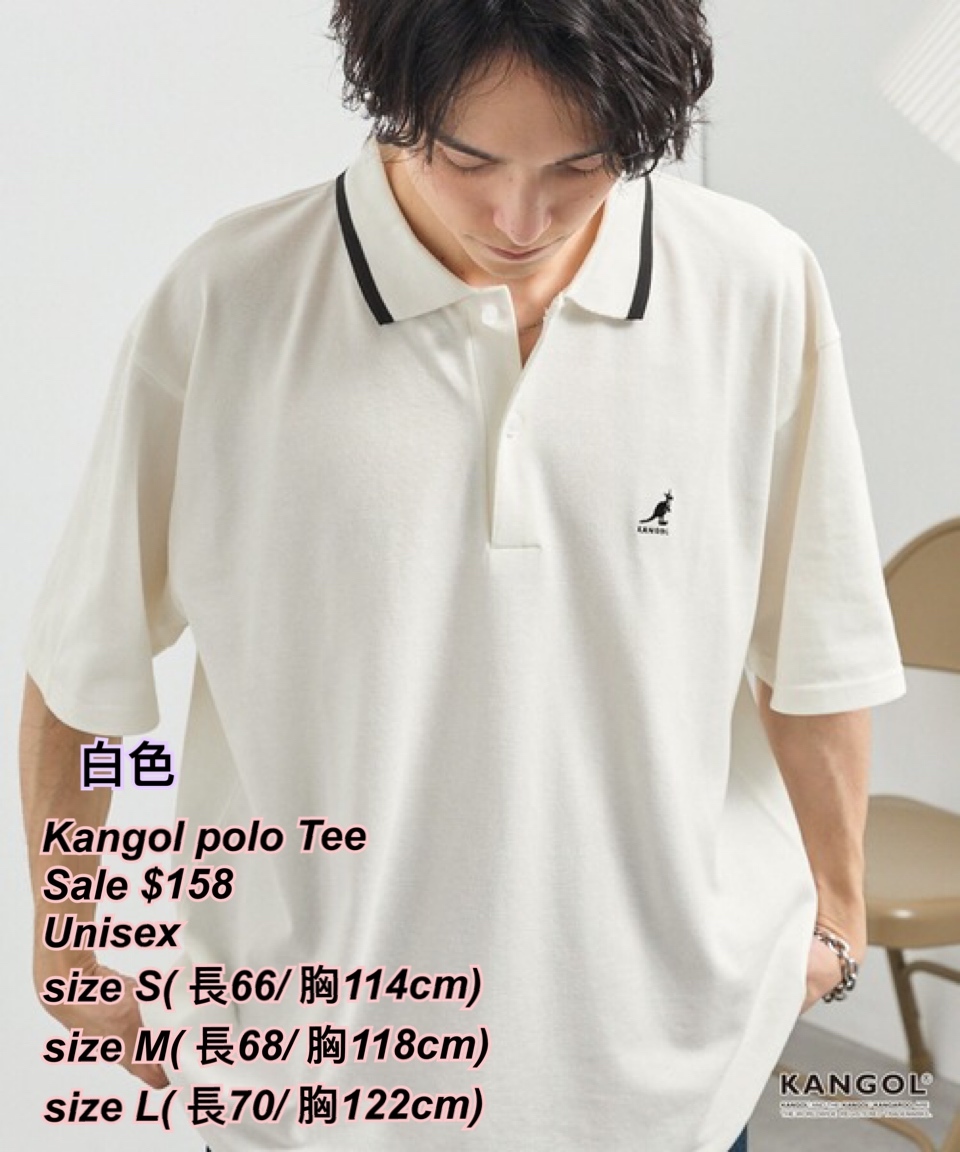 260502 限時優惠 Kangol polo Tee / 多色
