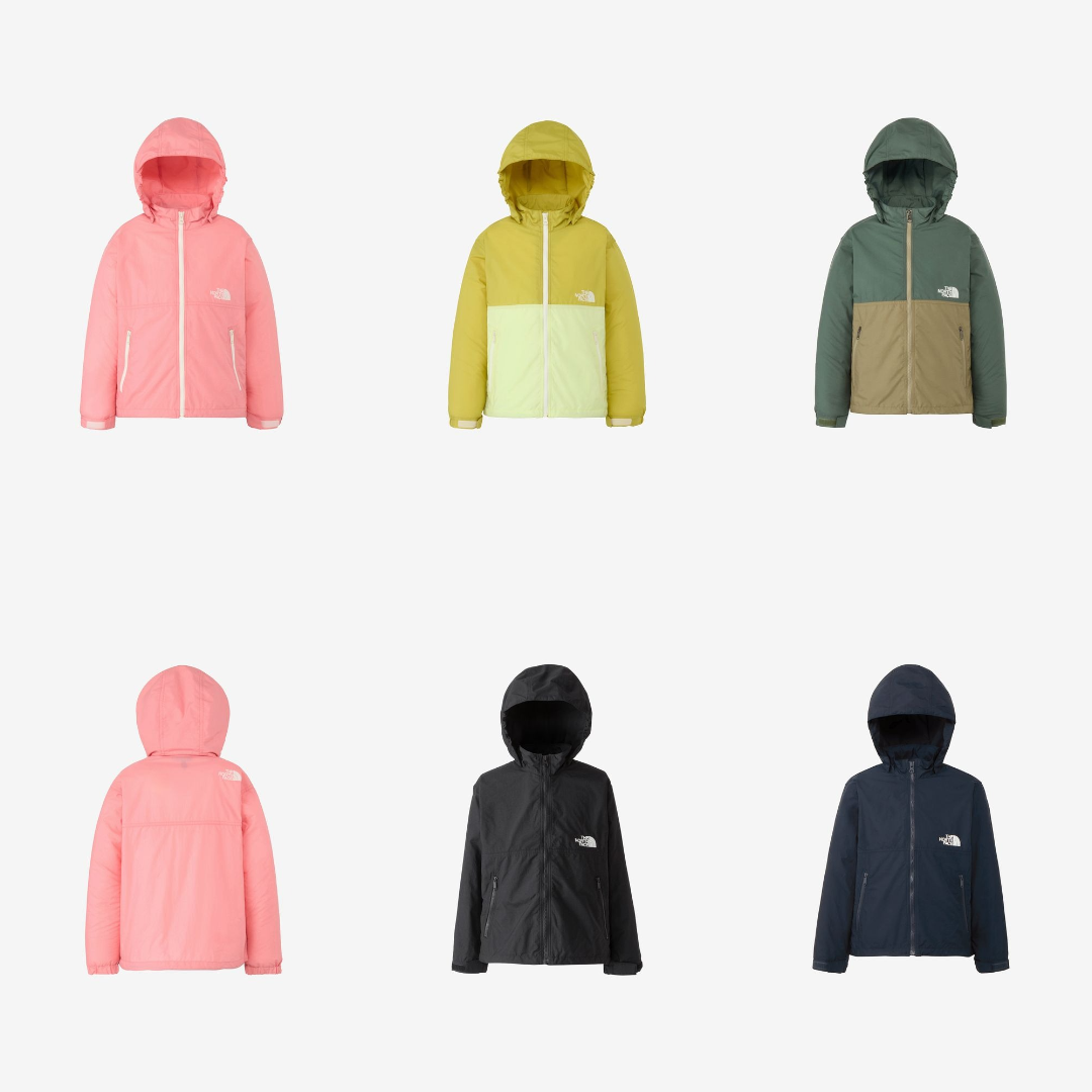 限時折扣預購┃日本 大童款 TNF KIDS COMPACT JACKET 小孩 防潑水 可拆帽 可收納 外套