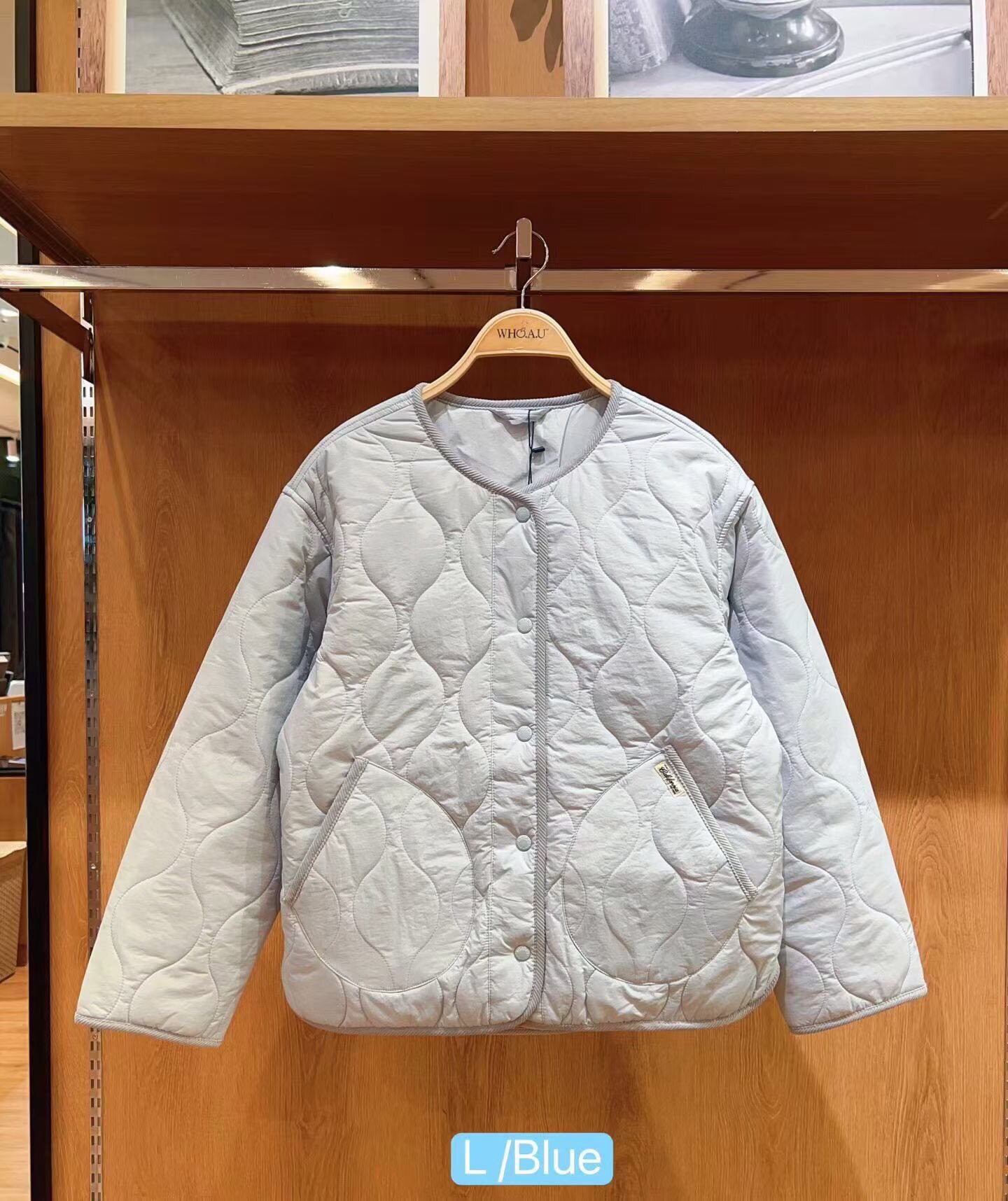 6折優惠！雙面可穿！WHO.A.U Steve Reversible Quilting Jacket 🐻 (2 Colours)