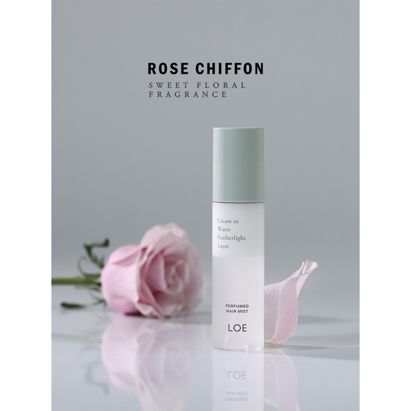 KOR-LLG0504-092 ROSE CHIFFON PERFUMED HAIR MIST 80ml (A42)