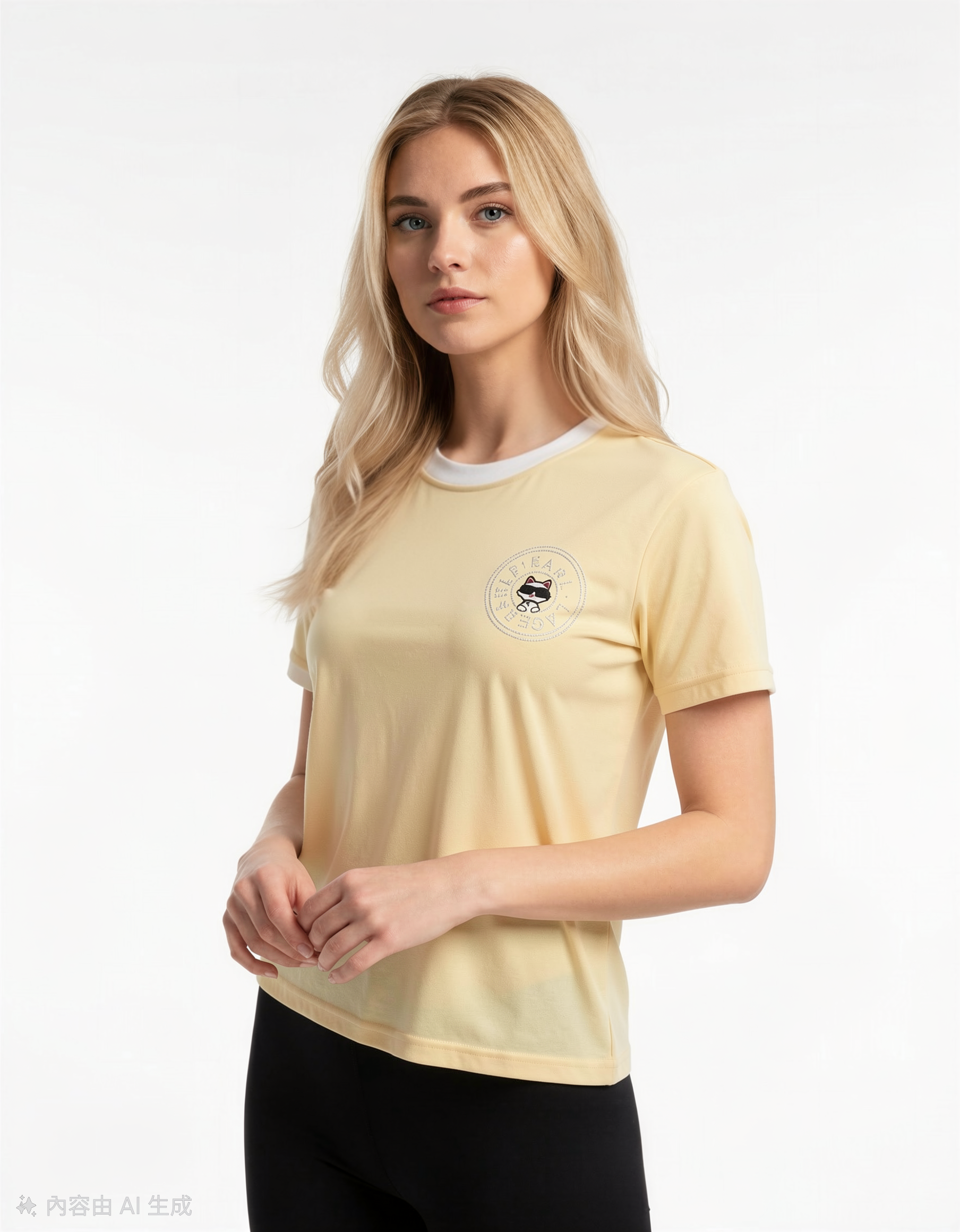 KARL 老佛爺 閃石愛貓 女款 Tee