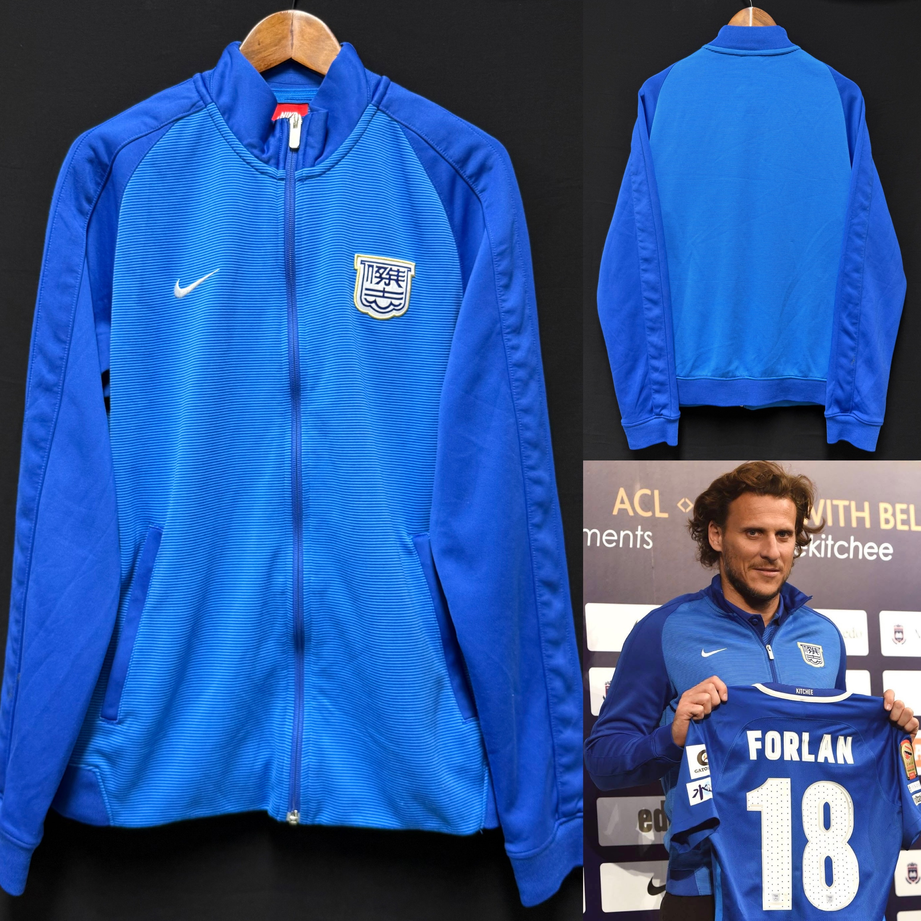 (Player Issue) Kitchee 2017-2018 Nike Player Issue Jacket