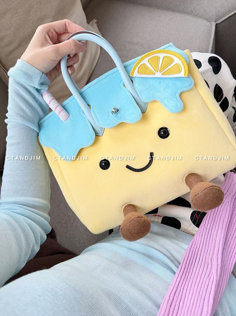 【Luxury】CTAND JIM  JELLY造型翻玩包 夏日檸檬 蘇打汽水 KELLY  鉑金包 LINDY 腋下包 手提肩背包