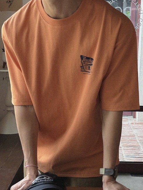 TAKE OUT High-Density Short-Sleeve T-Shirt