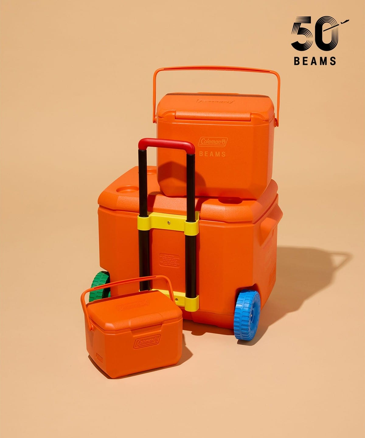 Beams50周年  Coleman × BEAMS 聯名冰桶