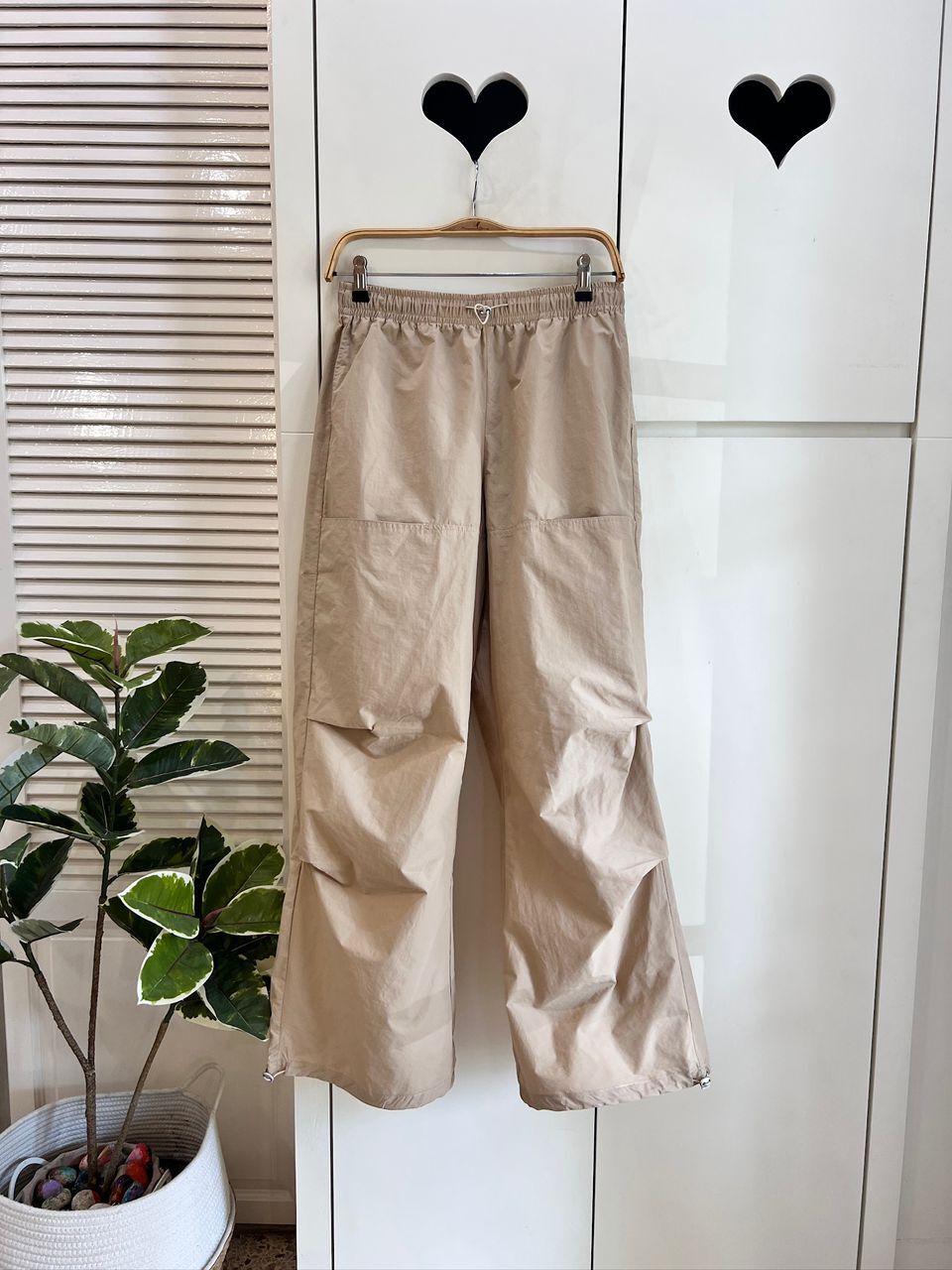 P1154 RM109 ▶️素面長褲 👉M(W:74-96cm H:106cm) L(W:80-100cm H:112cm) L:102cm