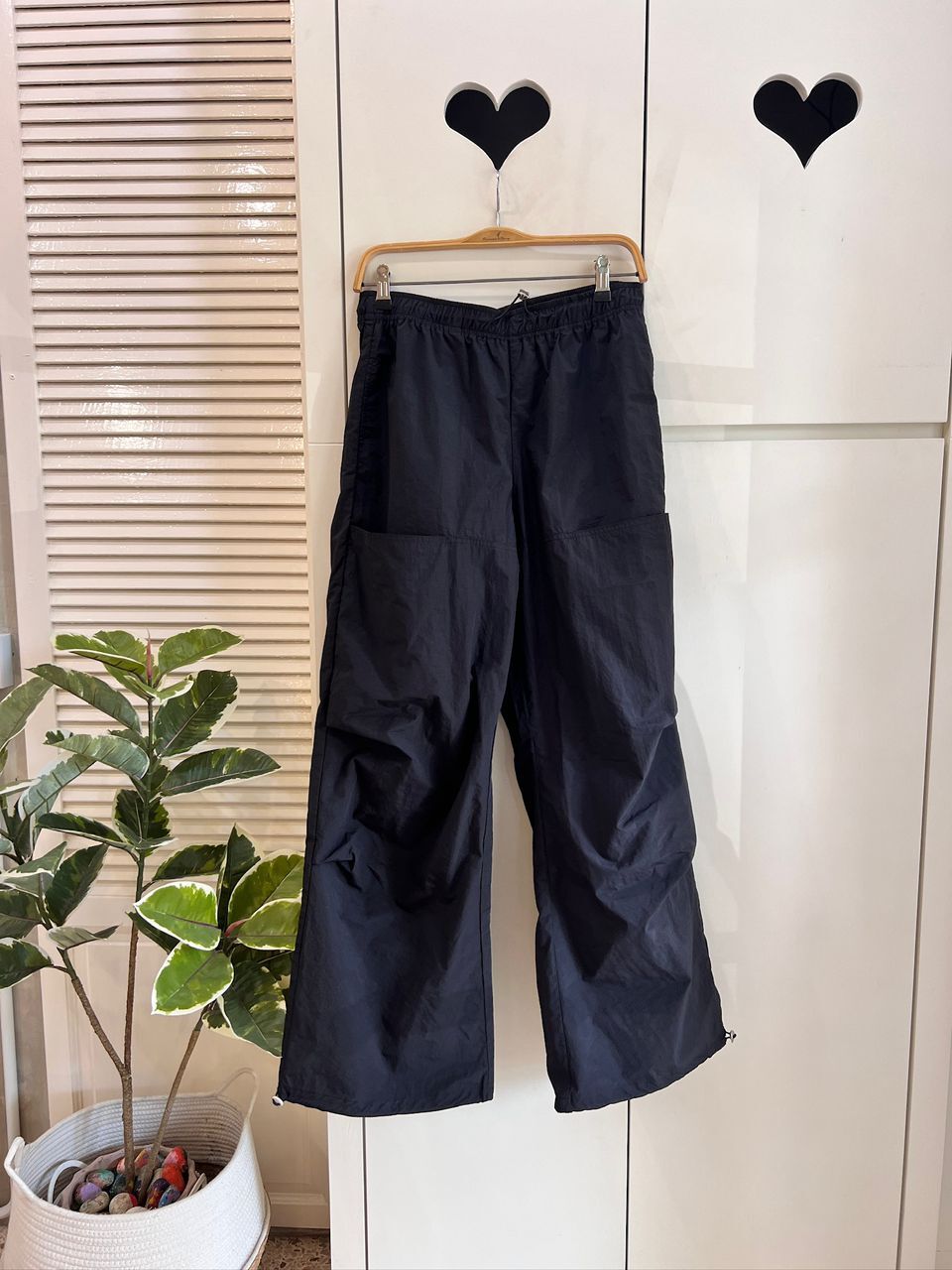 P1154 RM109 ▶️素面長褲 👉M(W:74-96cm H:106cm) L(W:80-100cm H:112cm) L:102cm