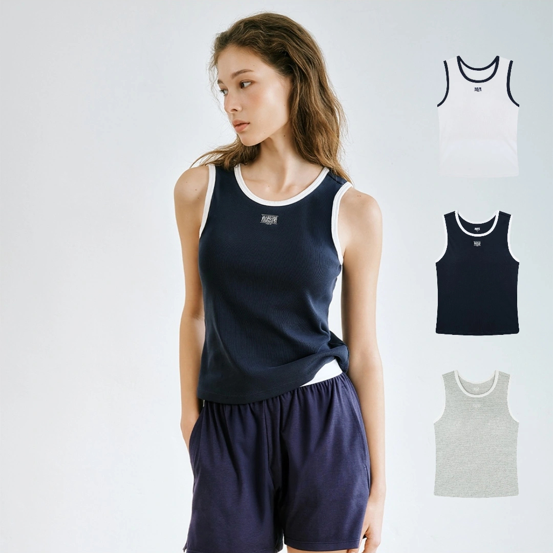 限時優惠｜MFG UNDERWEAR W CLASSIC LOGO RINGER TANK BRA TOP