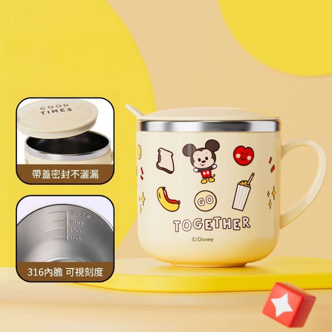 迪士米奇| 不鏽鋼杯連蓋 (260ml)