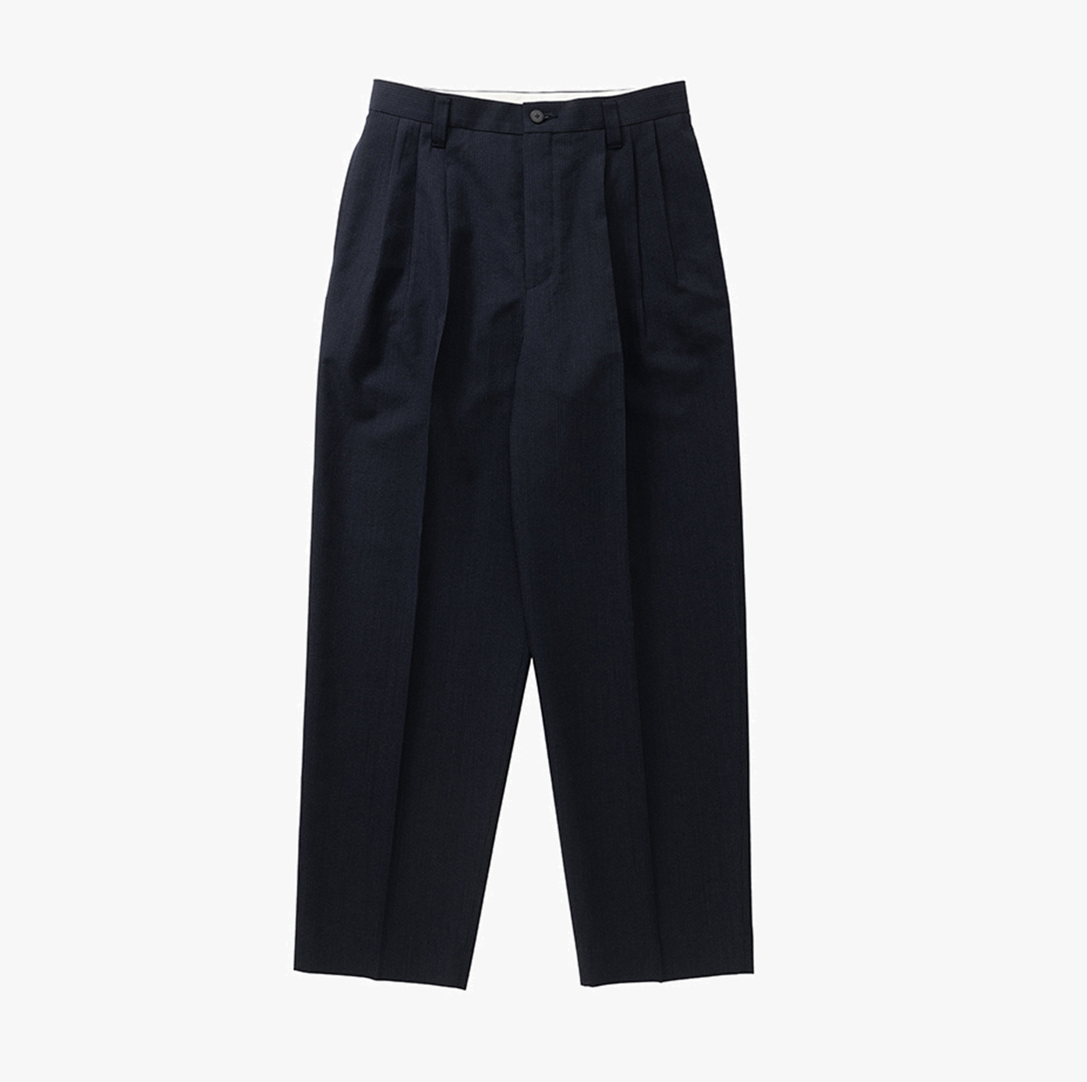 LAST PCS: VISVIM 2026 RUSSO PANTS SANTOME - NAVY PRE ORDER ITEM (預訂中)