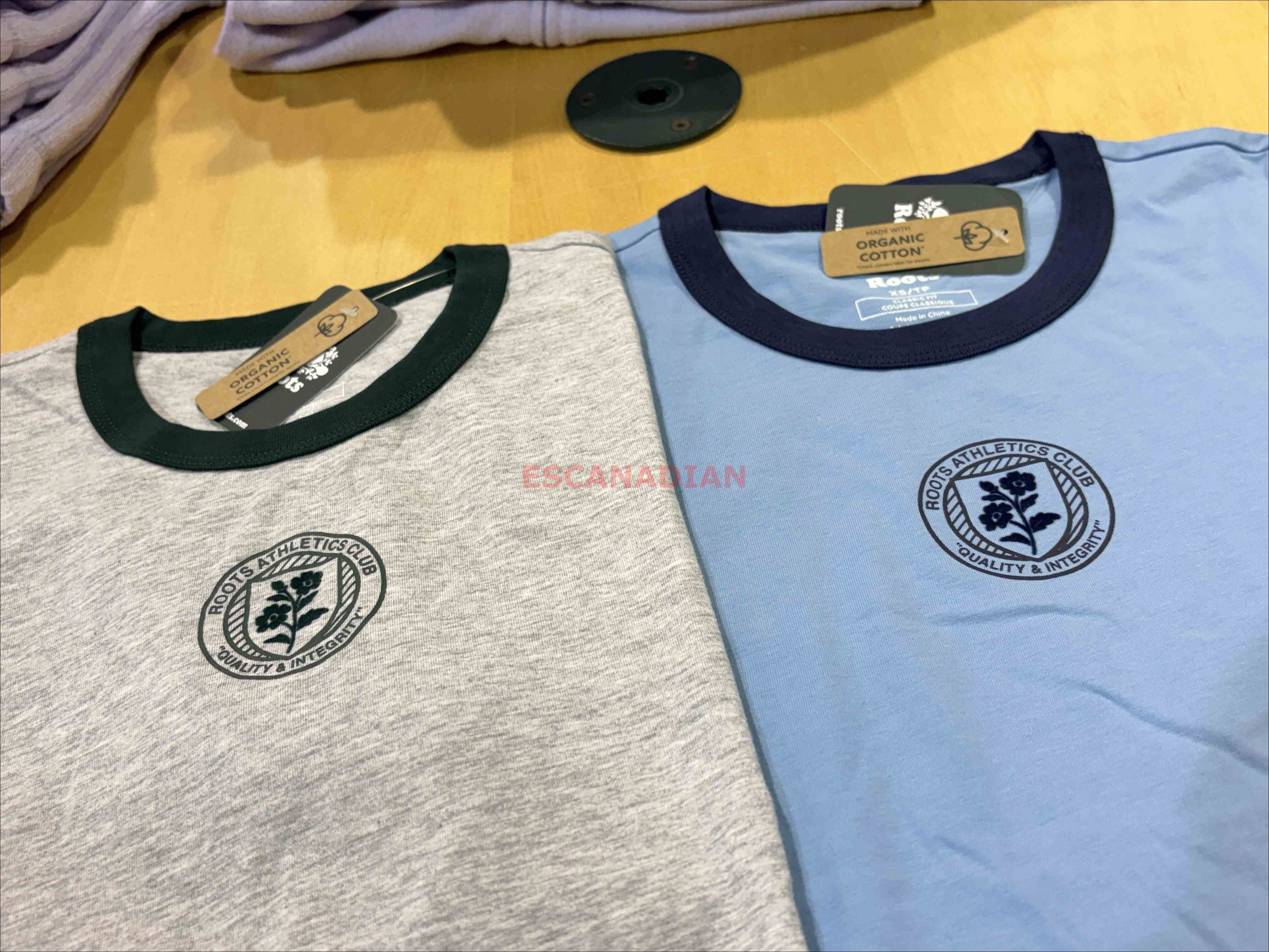 ROOTS 女大人 運動系列 短TEE (2色)