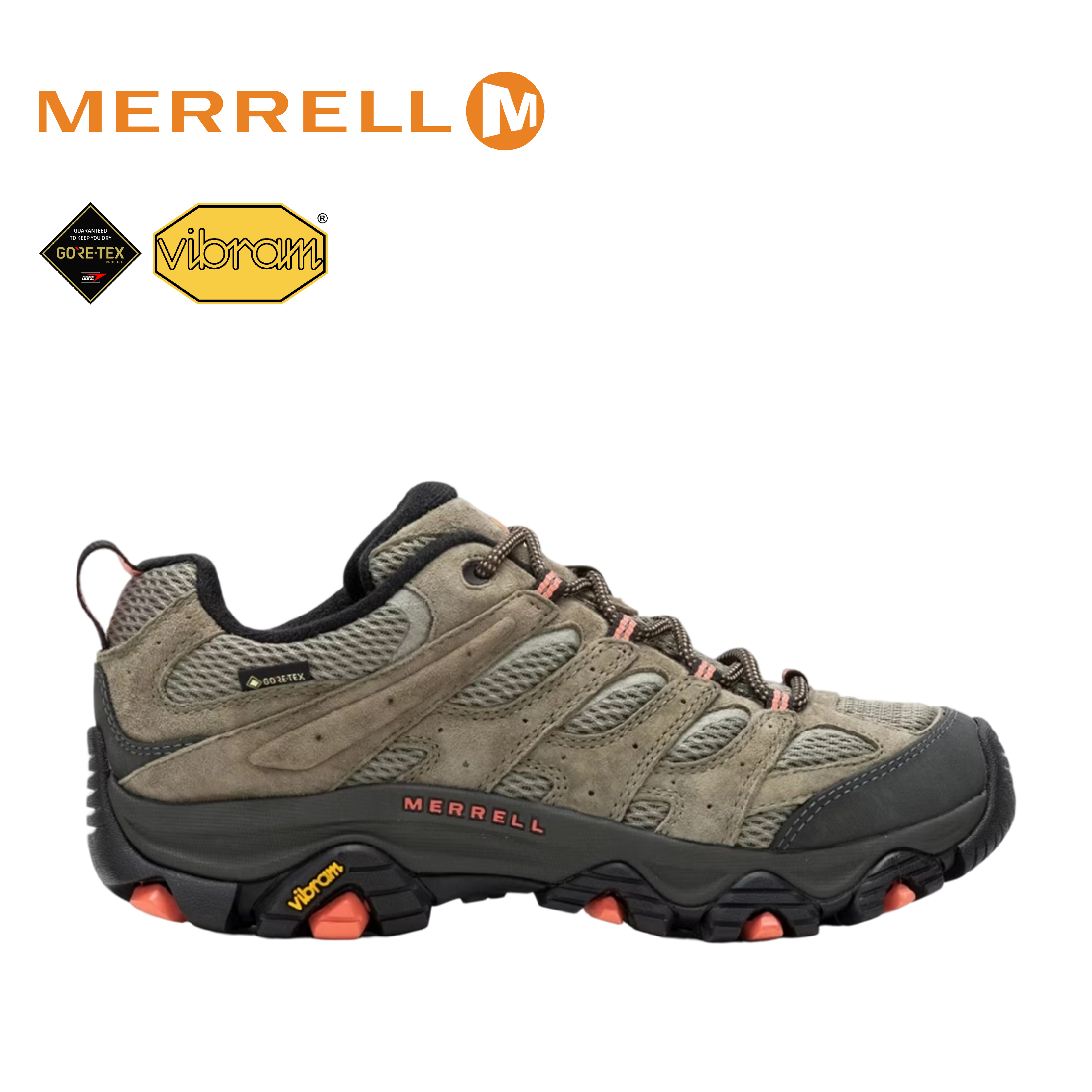 MERRELL 美國 MOAB 3 GTX 女款 (橄欖綠色) 33ML036322