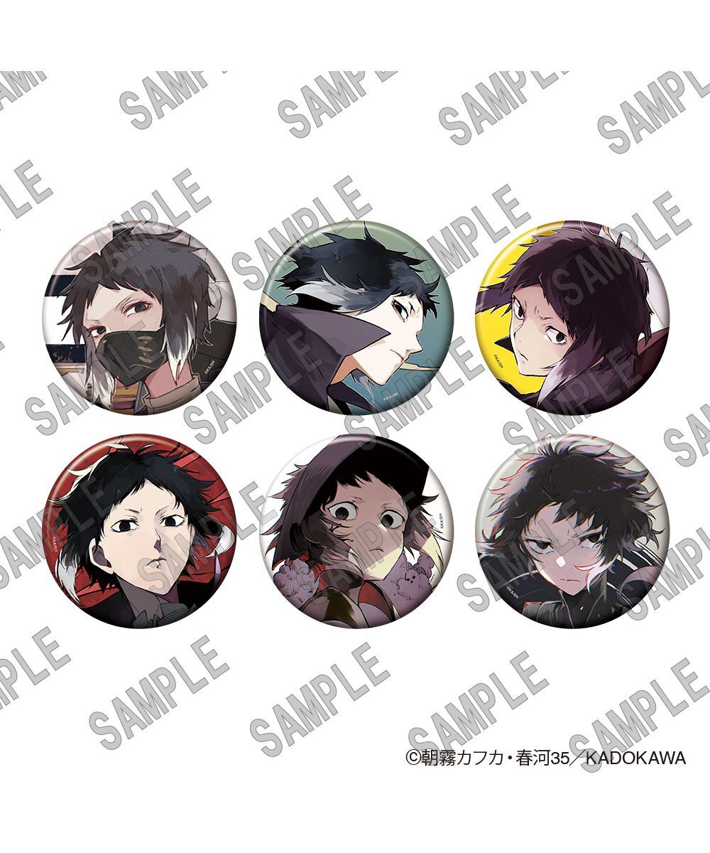 預購-「文豪Stray dogs」角色徽章收藏組(芥川龍之介) BOX販售【日本進口精品】