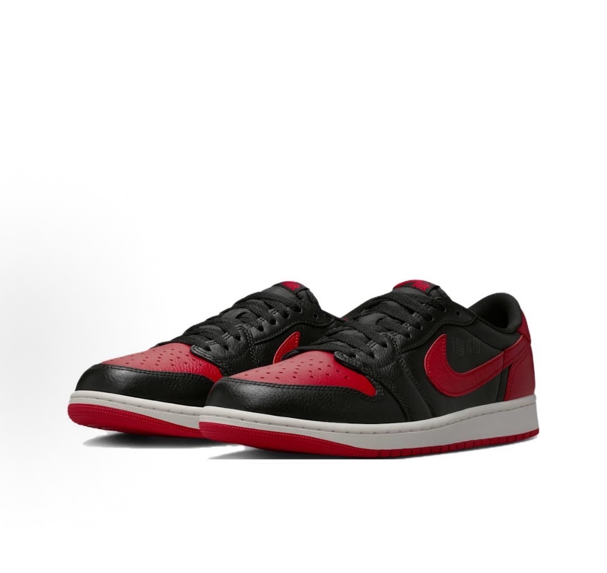 -(D3c)AIR JORDAN 1 LOW RETRO OG "BANNED" 黑紅 禁穿 低筒 男鞋 -IW6276 001