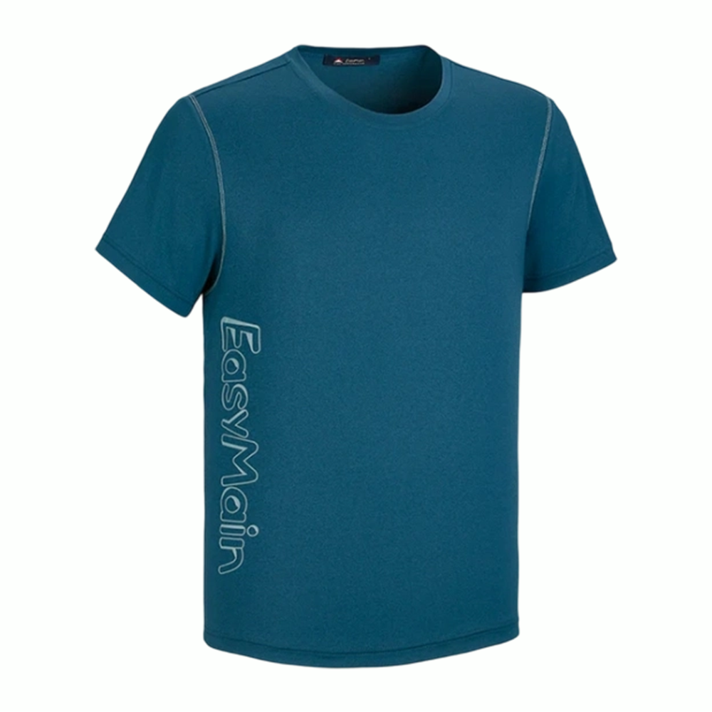 EasyMain 衣力美 超輕防曬棉感排汗短袖印花T恤 男款 (3色) 10EMT26019