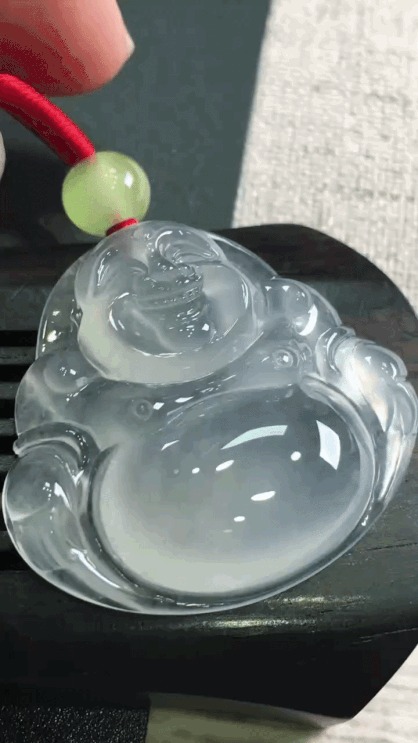 418321 翡翠高冰佛公