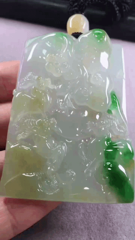 418323 翡翠三羊開泰