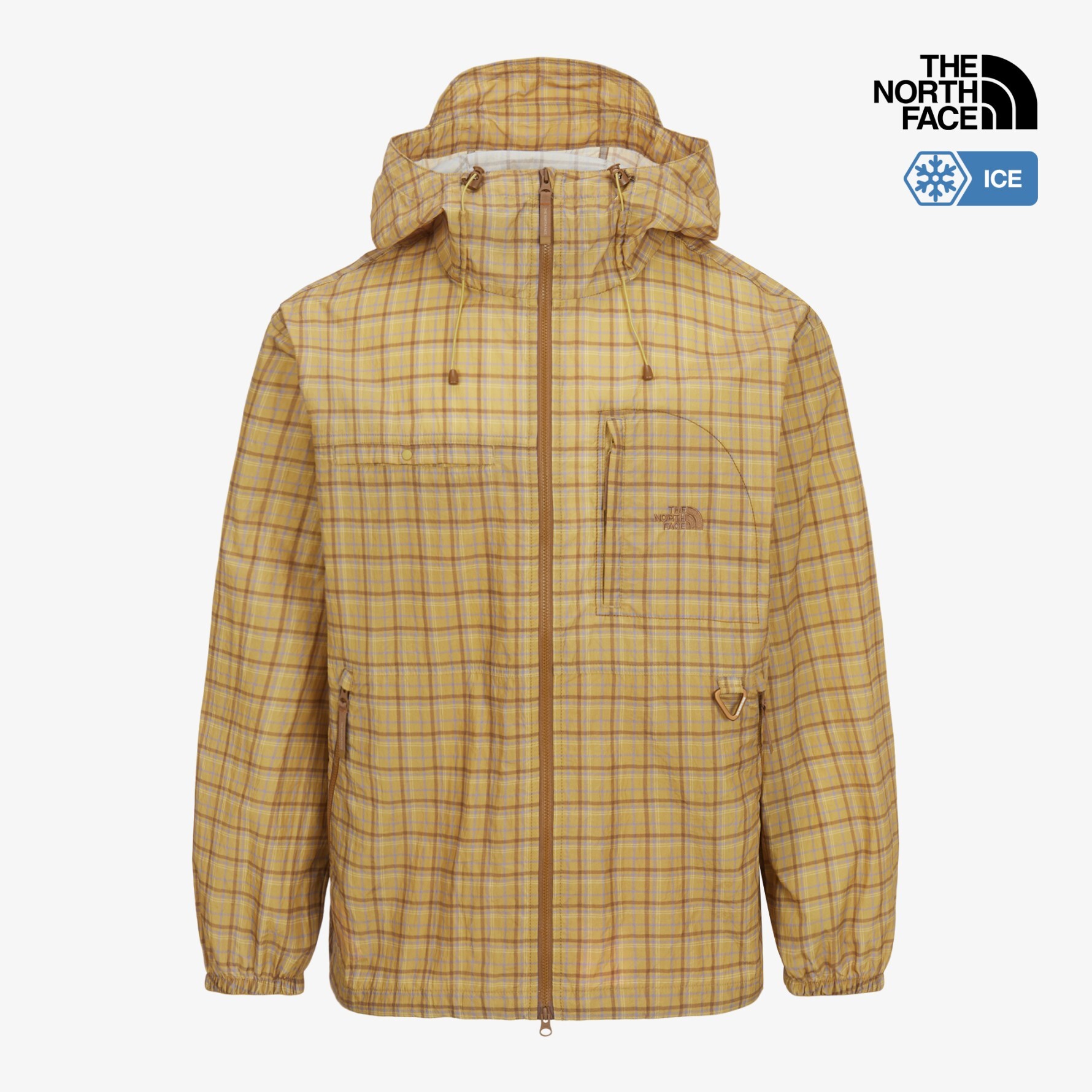 【代購】 THE NORTH FACE 26SS NOVELTY DAYCAMP 復古格紋輕量連帽防風外套 朴寶劍同款 NJ3LS07