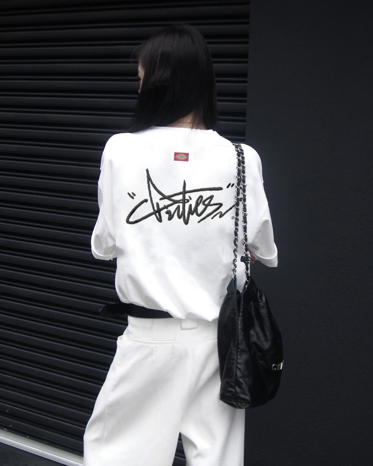 #預購 Dickies 300G 重磅純棉 美式復古 透氣親膚 刺繡簽名LOGO 百搭落肩短踢 五色