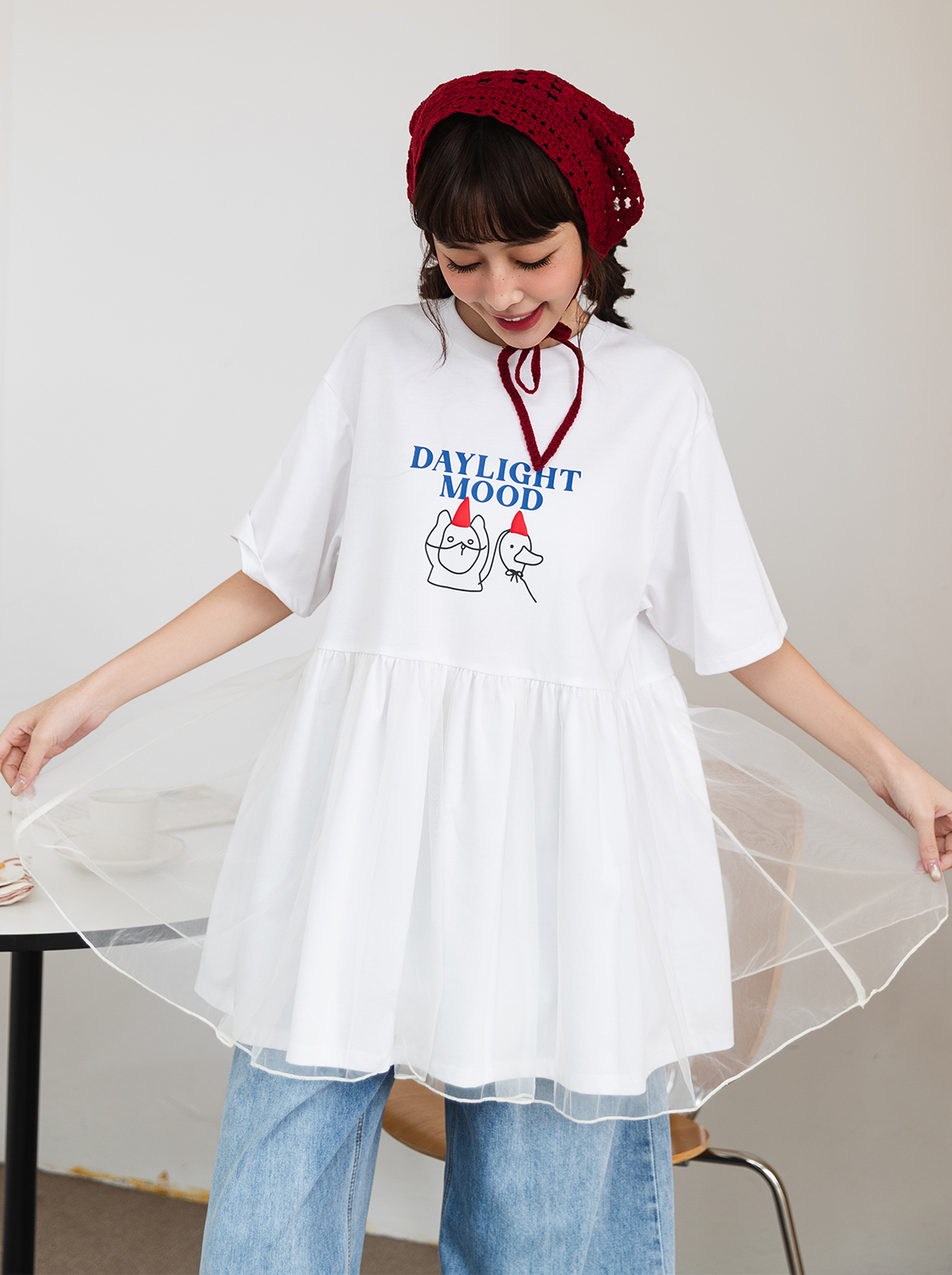 奈奈子夥伴拼接TEE
