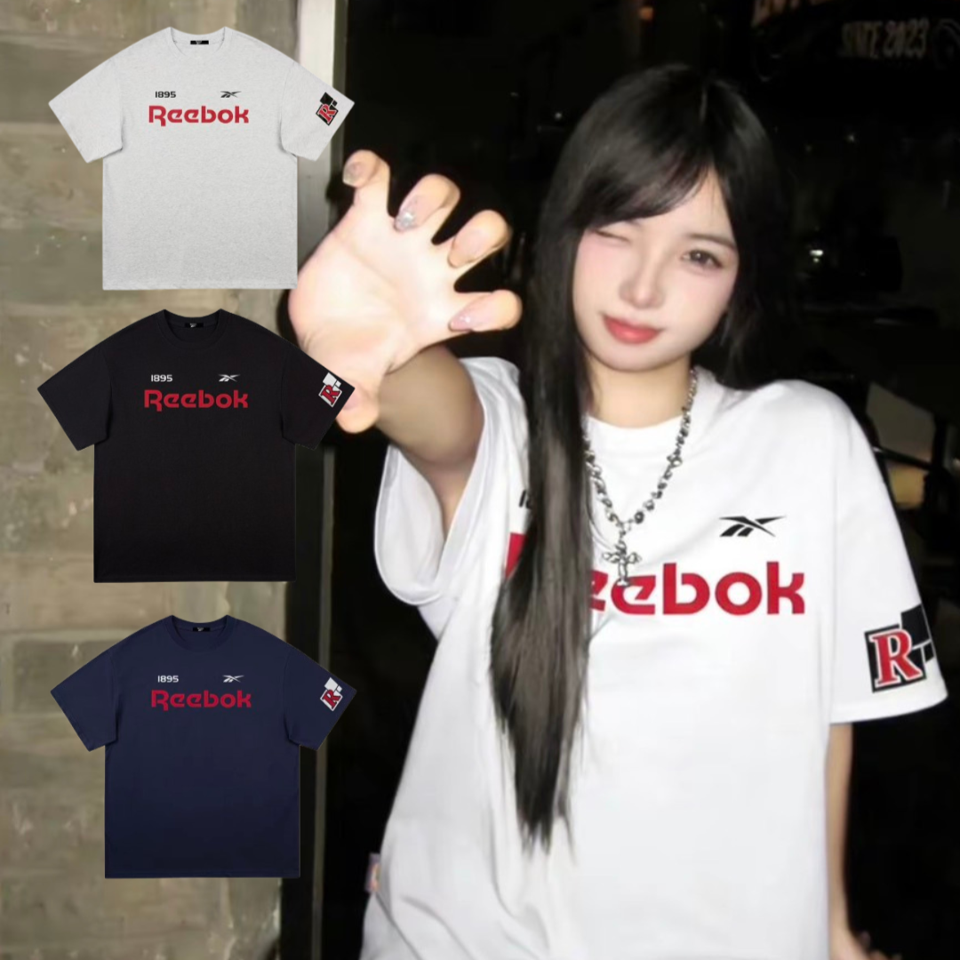 『預購商品』Reebok 美式復古字母LOGO 寬鬆短踢 26SRMY41U