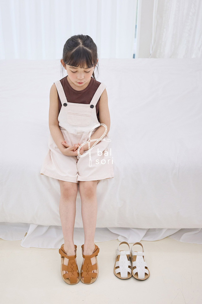 正韓夏Babyzzam(Balsori) 兩色縫線包指涼鞋