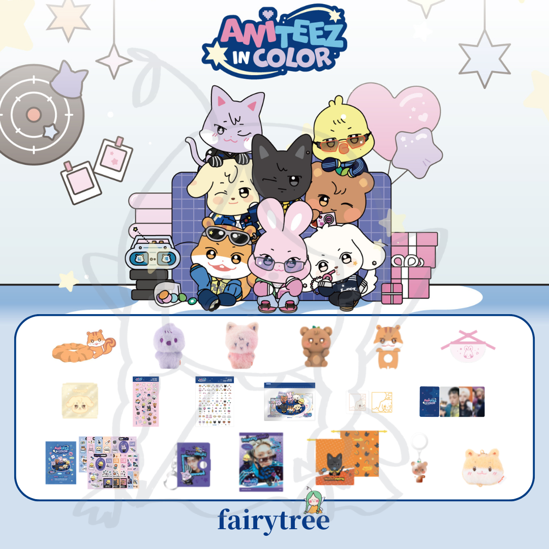 線上預購 ATEEZ ' ANITEEZ IN COLOR ' POP-UP快閃店 官方周邊 賣場二