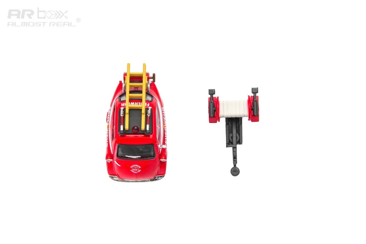 預訂:1/64 Almost Real #19 BMW lsetta Fire Engine Set Red (630302001 )