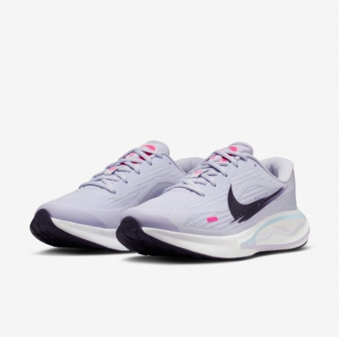 NIKE 慢跑鞋 W JOURNEY RUN 淡紫色 緩震 運動鞋 女 IM6684-151