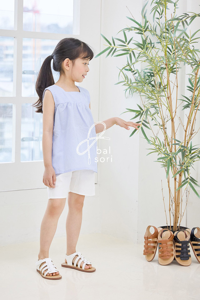正韓夏Babyzzam(Balsori) 三色編織羅馬涼鞋