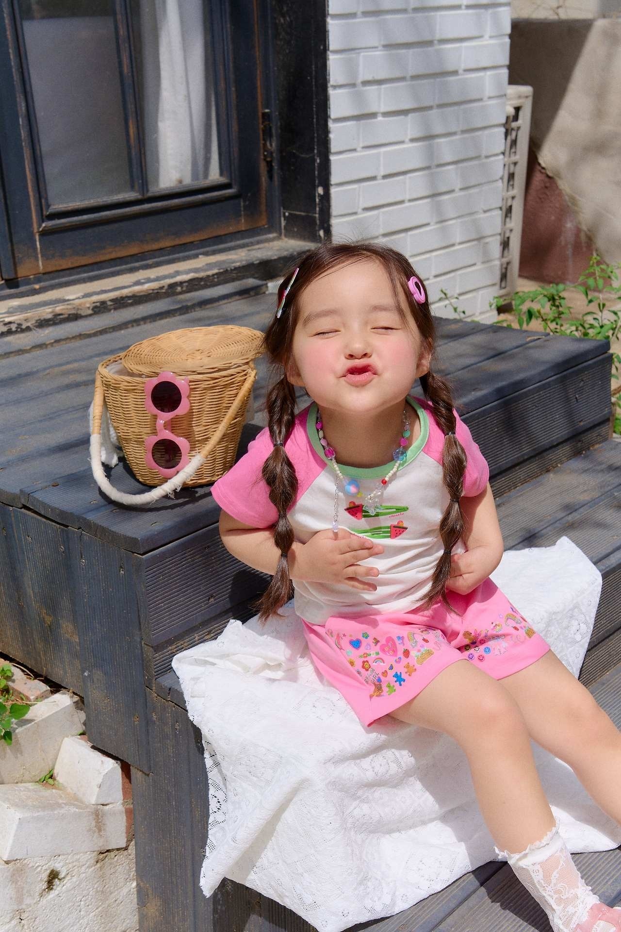 Chouchou Shasha Summer Sticker Pants