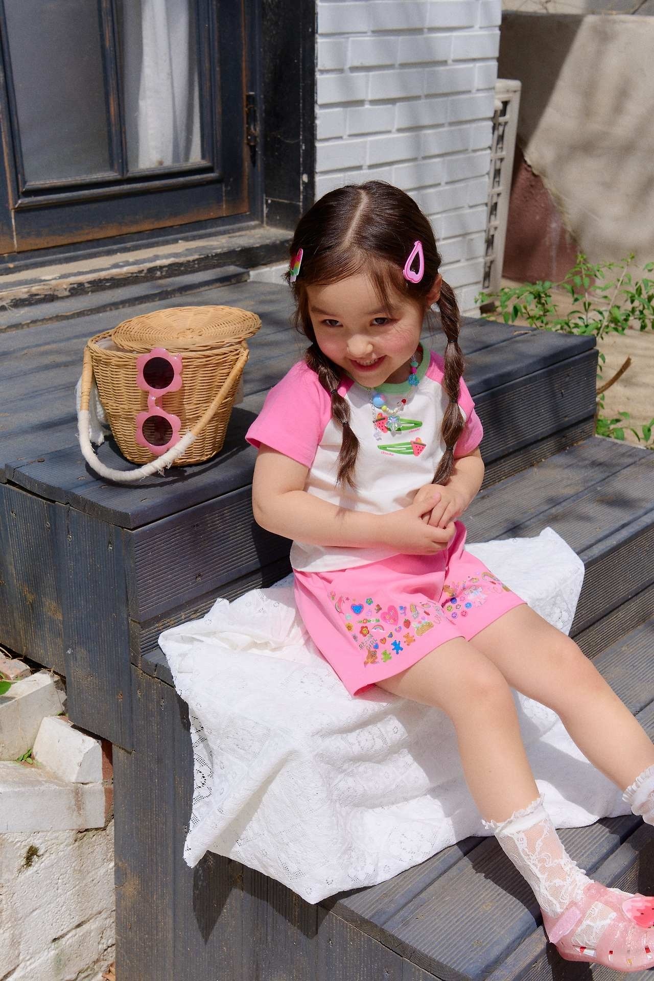 Chouchou Shasha Summer Sticker Pants