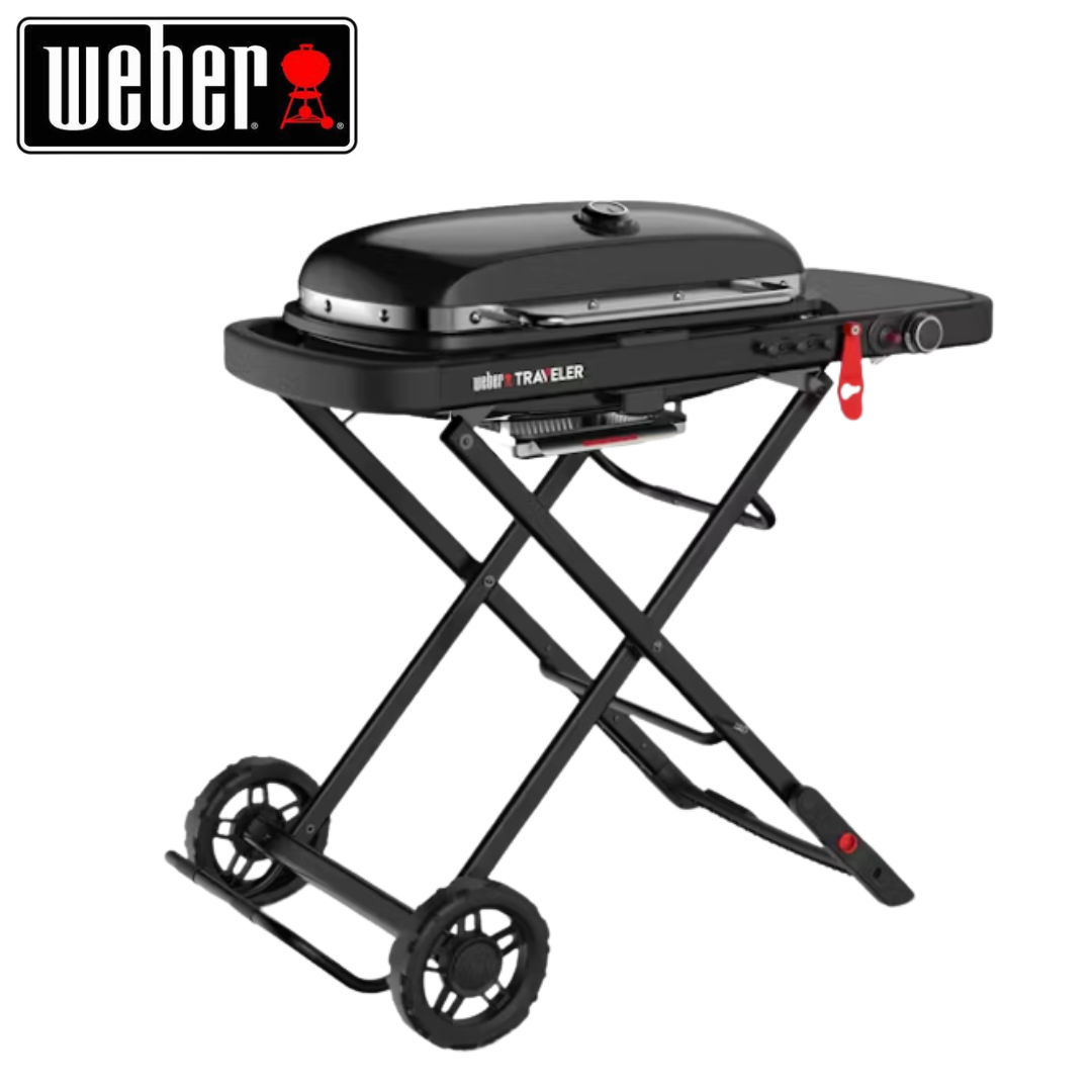 Weber Traveler Portable Gas Grill Stealth Edition - #9013008