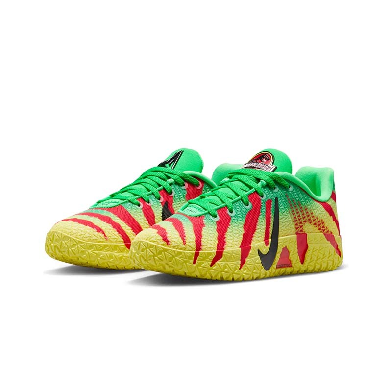 Nike Ja 3 x Jurassic Park "Explorer" GS 侏儸紀公園 限定 實戰籃球鞋 莫蘭特 黃綠紅 女鞋 大童 IV2627-300 [台灣現貨]