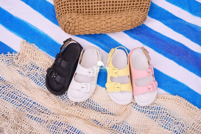 正韓夏Babyzzam(Balsori) 四色果凍色涼鞋