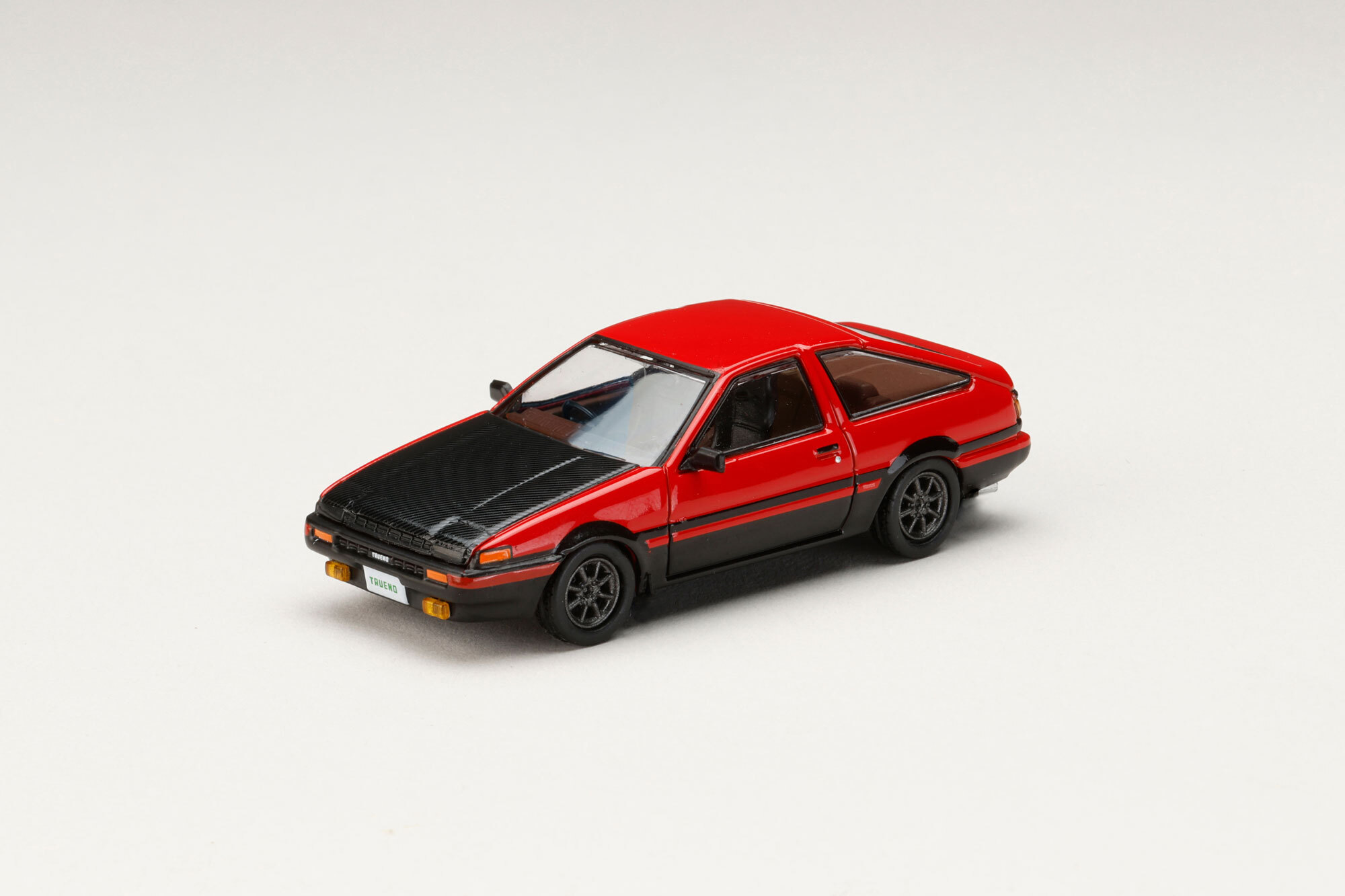 預訂:1/64 HOBBY JAPAN Toyota SPRINTER TRUNEO (AE86) GT-APEX JDM CUSTOMIZED VERSION / CARBON BONNET (HJ644008RB  )