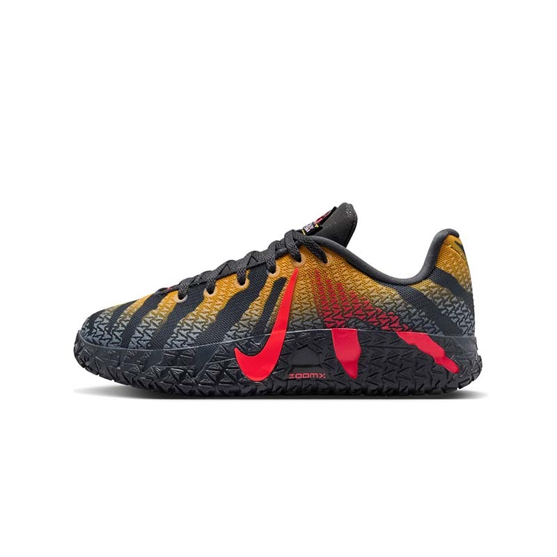 Nike Ja 3 x Jurassic Park "Raptor" GS 侏儸紀公園 限定 實戰籃球鞋 莫蘭特 黑黃紅 女鞋 大童 IV2627-001 [台灣現貨]