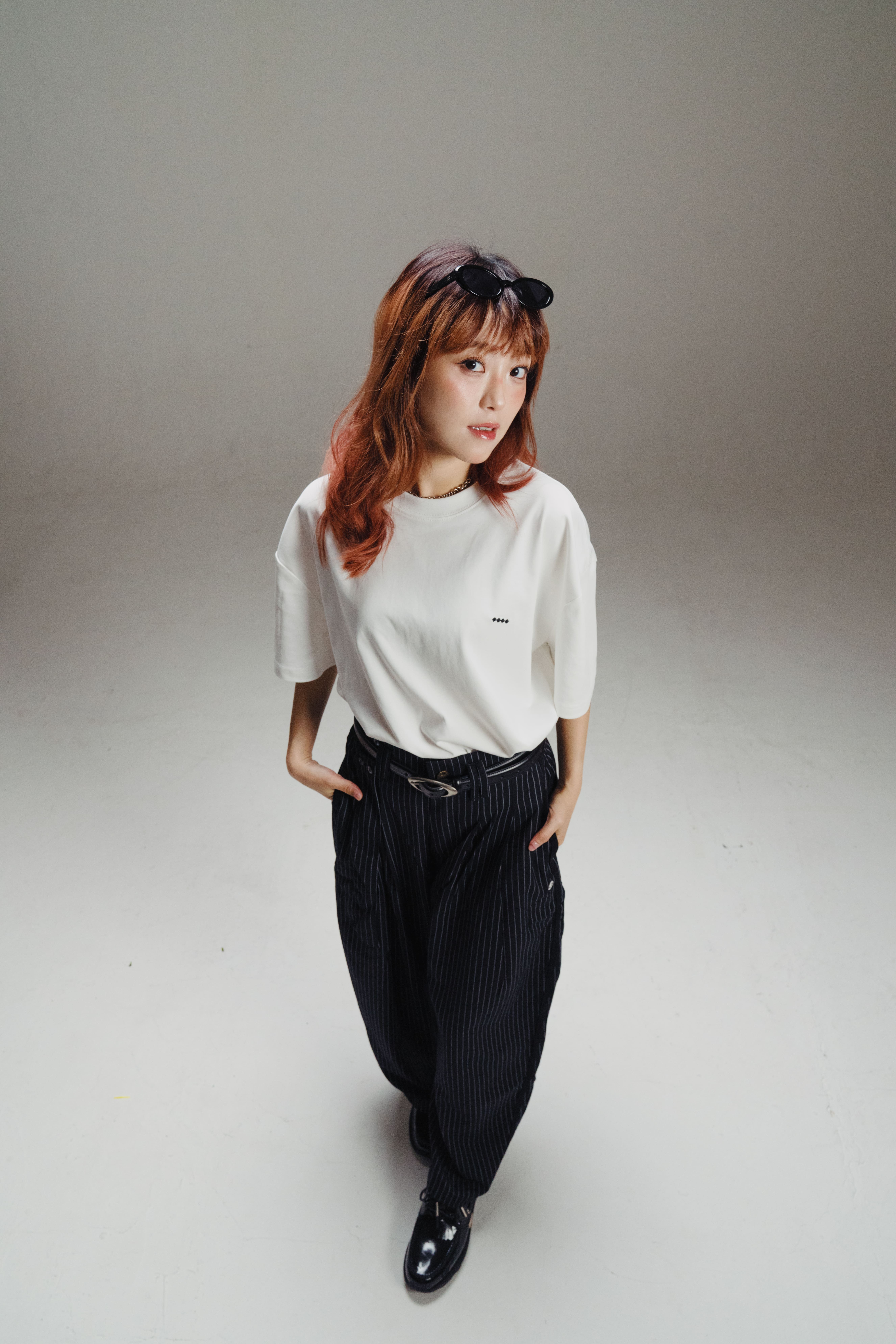 Cool Feeling Daily Wear (Cropped)｜White｜Hong Kong Original Design