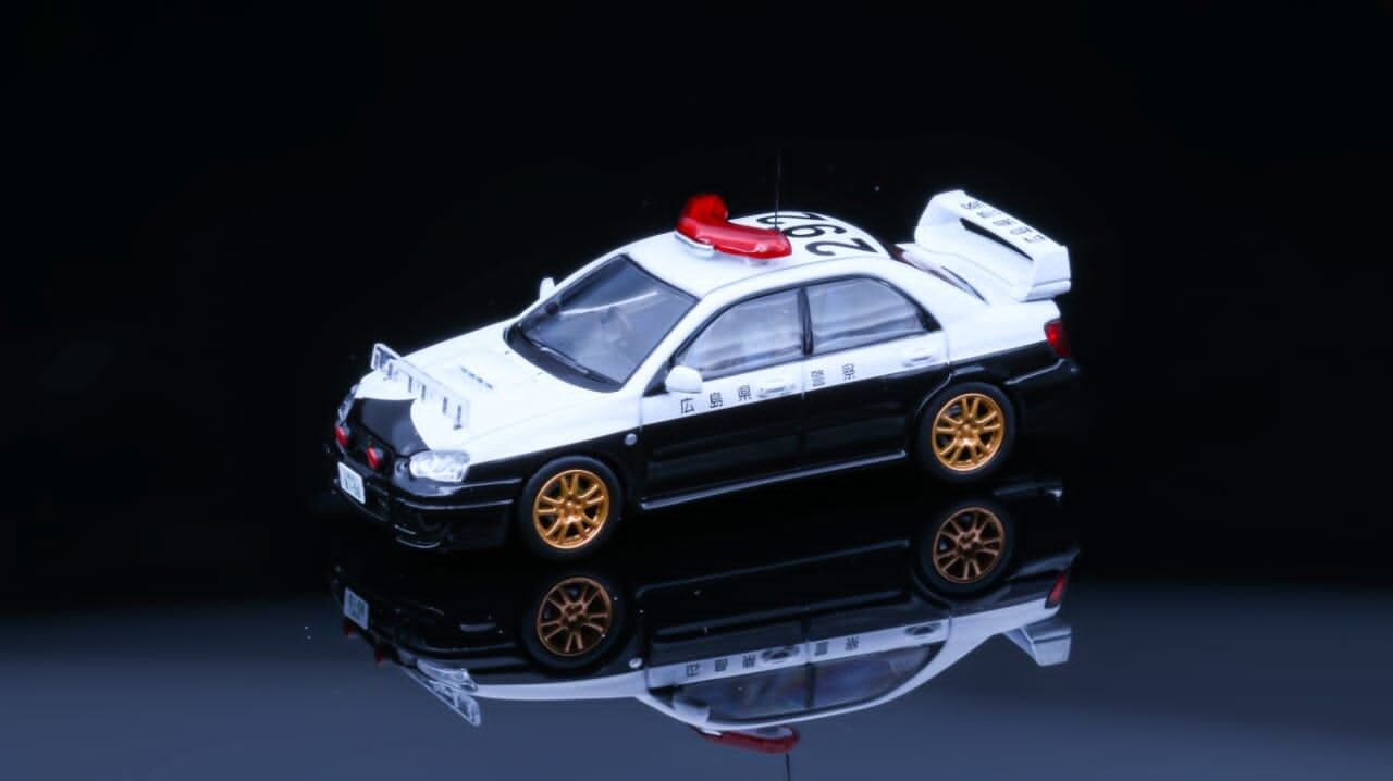 預訂:1/64 Rollin Subaru Impreza WRX JP Police 広島県警察 #292 (RSIJPH292 )