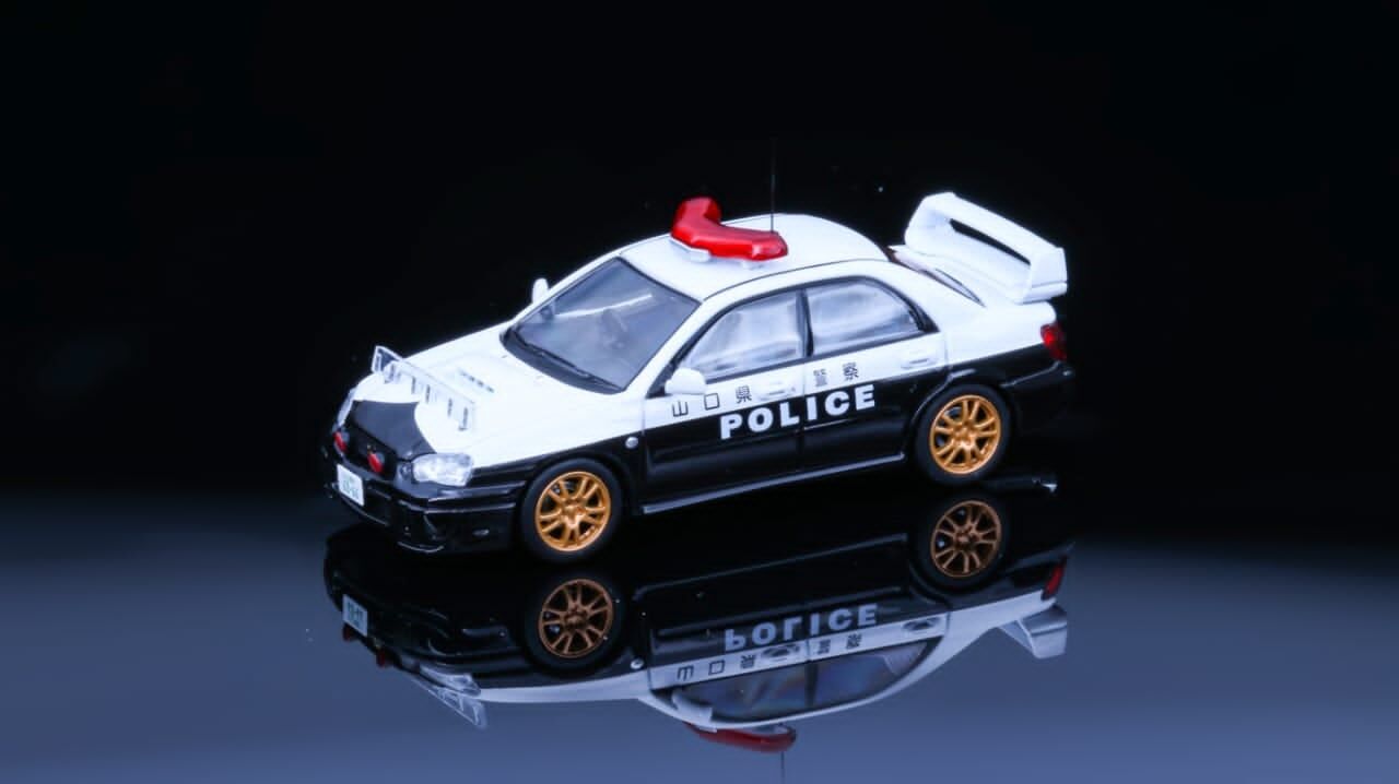 預訂:1/64 Rollin  Subaru Impreza WRX JP Police 山口県警察 (RSIJPY )
